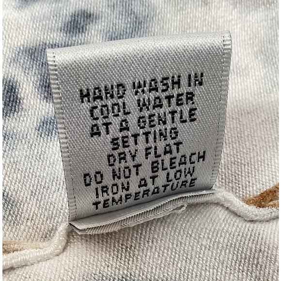 Cache Womens Sleeveless Snakeskin Print Beaded Scoop Neckline Stretchy Blouse M - Picture 10 of 10